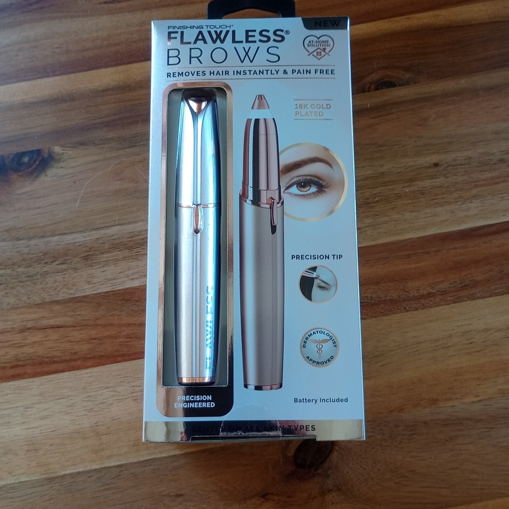 Finishing Touch Flawless Brows Eyebrow‎ Hair Remover Electric Razor for Women